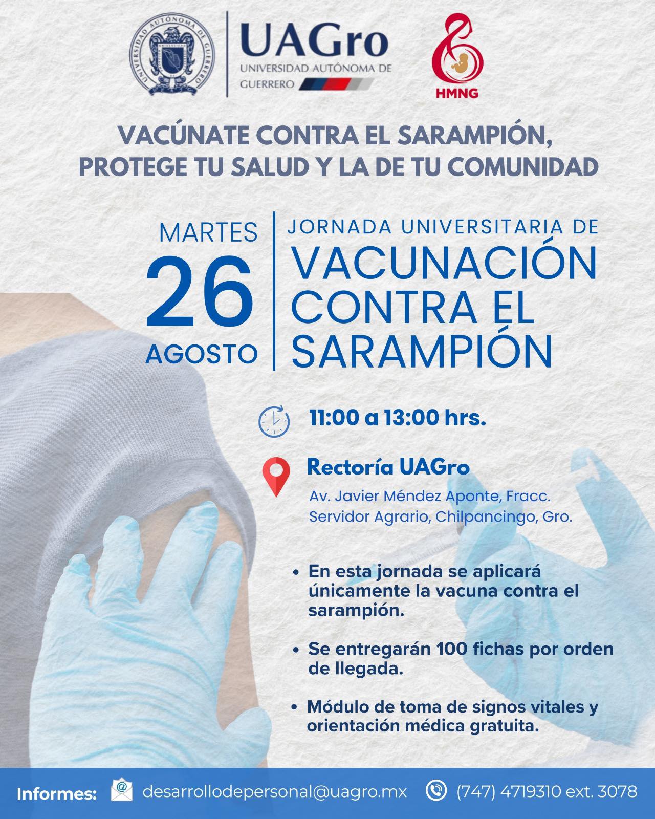 Jornada Universitaria de Vacunación