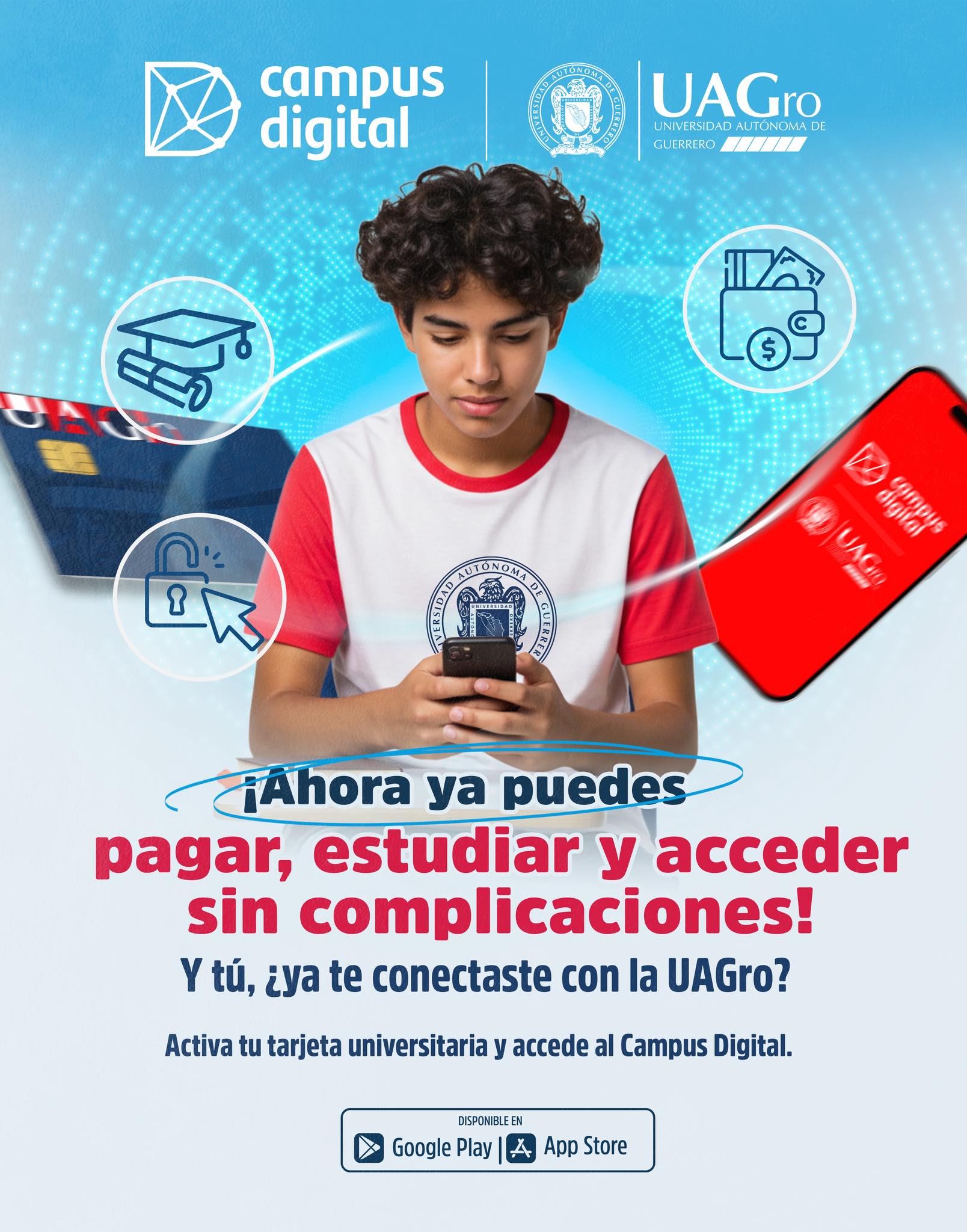 Informamos a los universitarios que ahora ya pueden pagar, estudiar y acceder sin complicaciones al Campus Digital.
